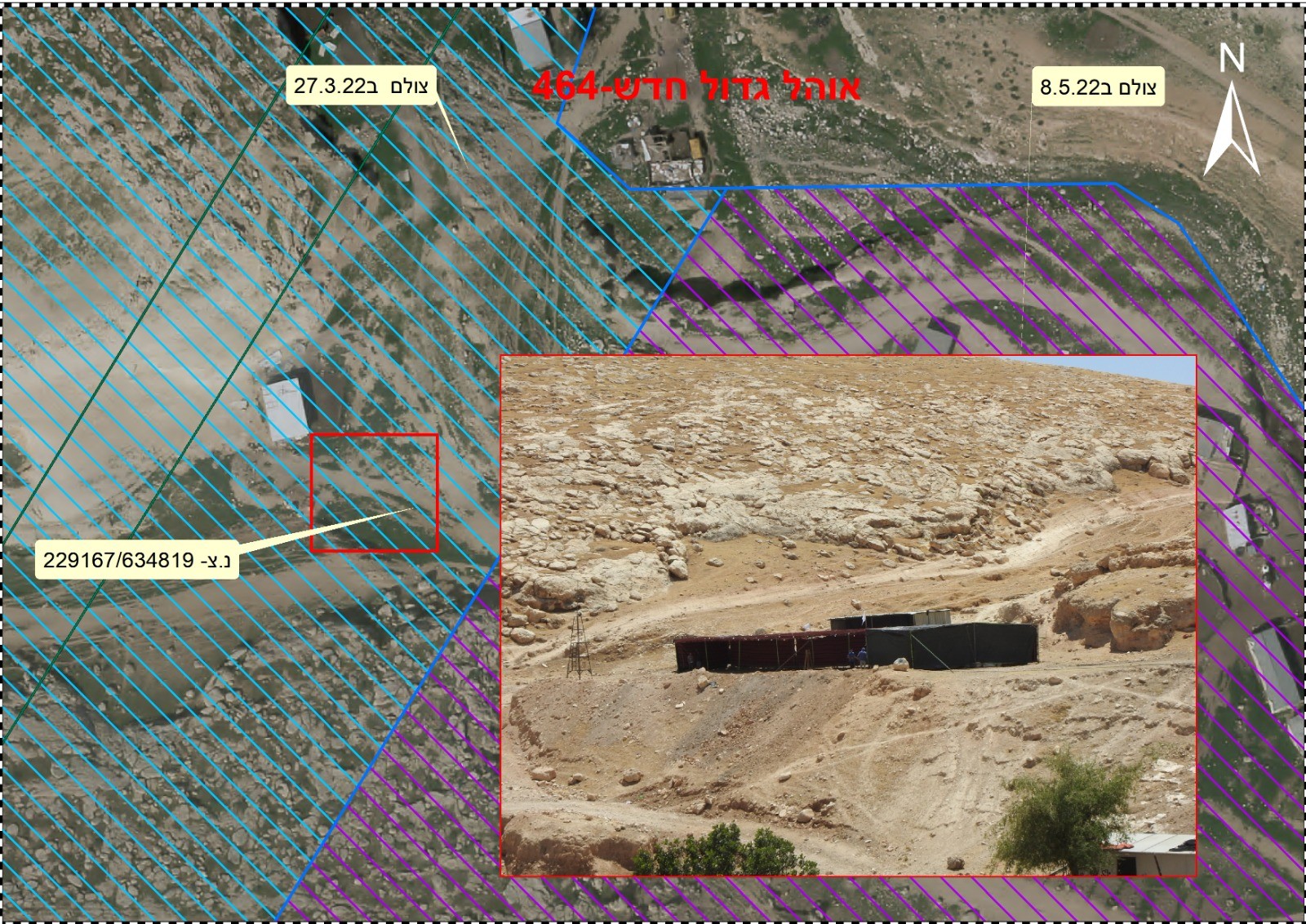 פורום עוטף ירושלים: התיעוד חושף התרחבות בנייה בדואית מסוכנת