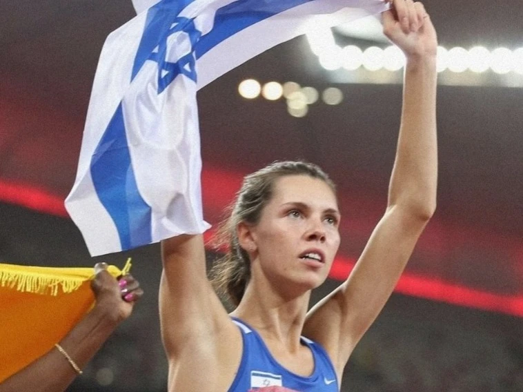 המתעמלת הישראלית חנה מיננקו. צילום: איגוד ההתעמלות