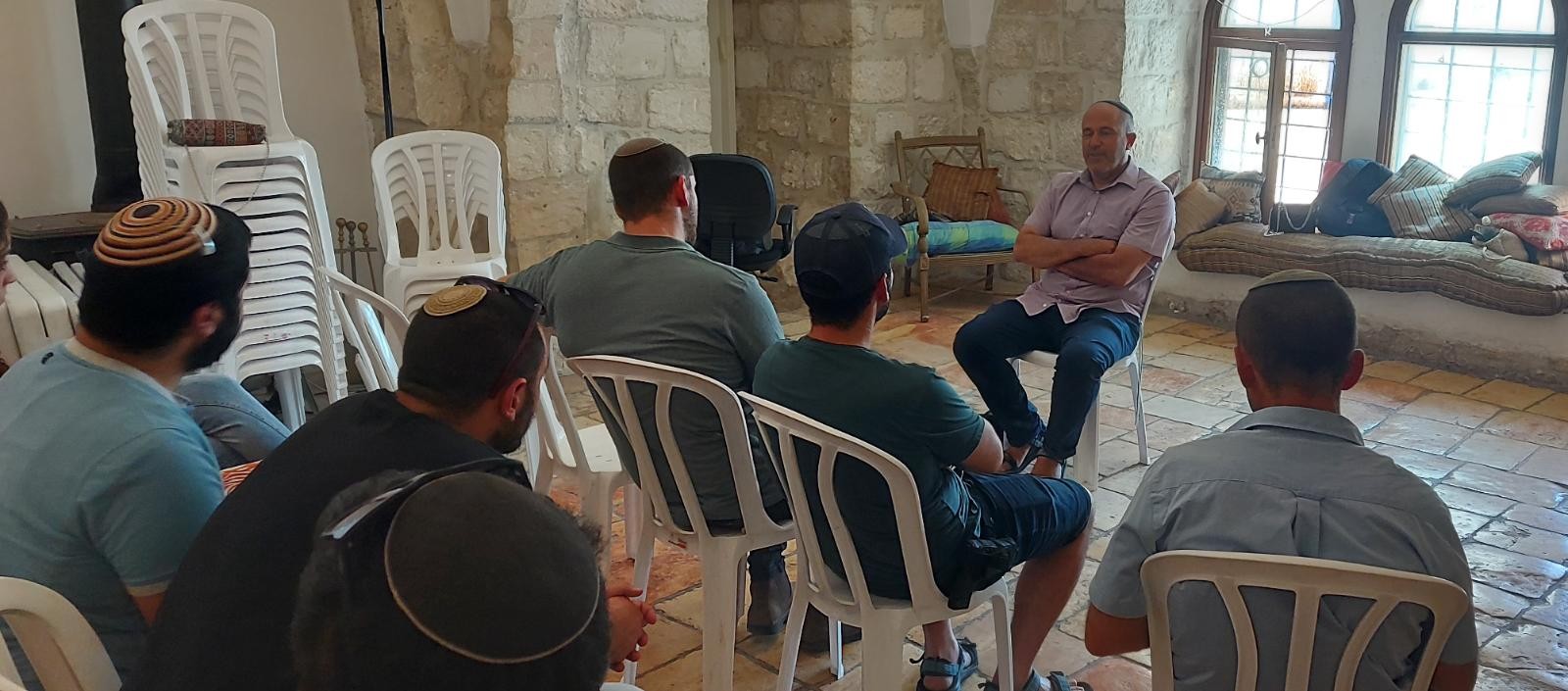 אריה קינג בסיור. צילום: עד כאן