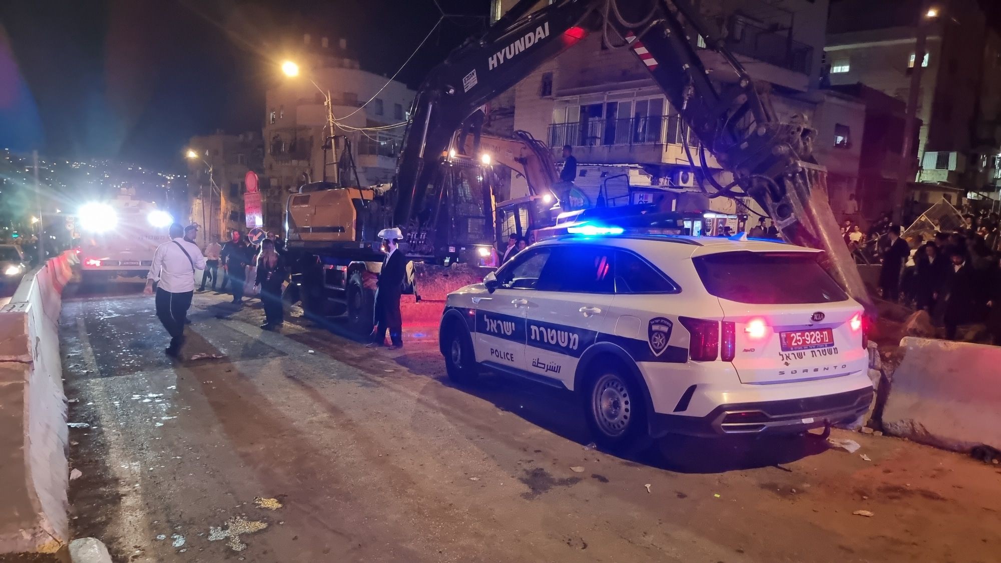 ירושלים: הפרות סדר נרשמו בסמוך לרכבת הקלה | תיעוד