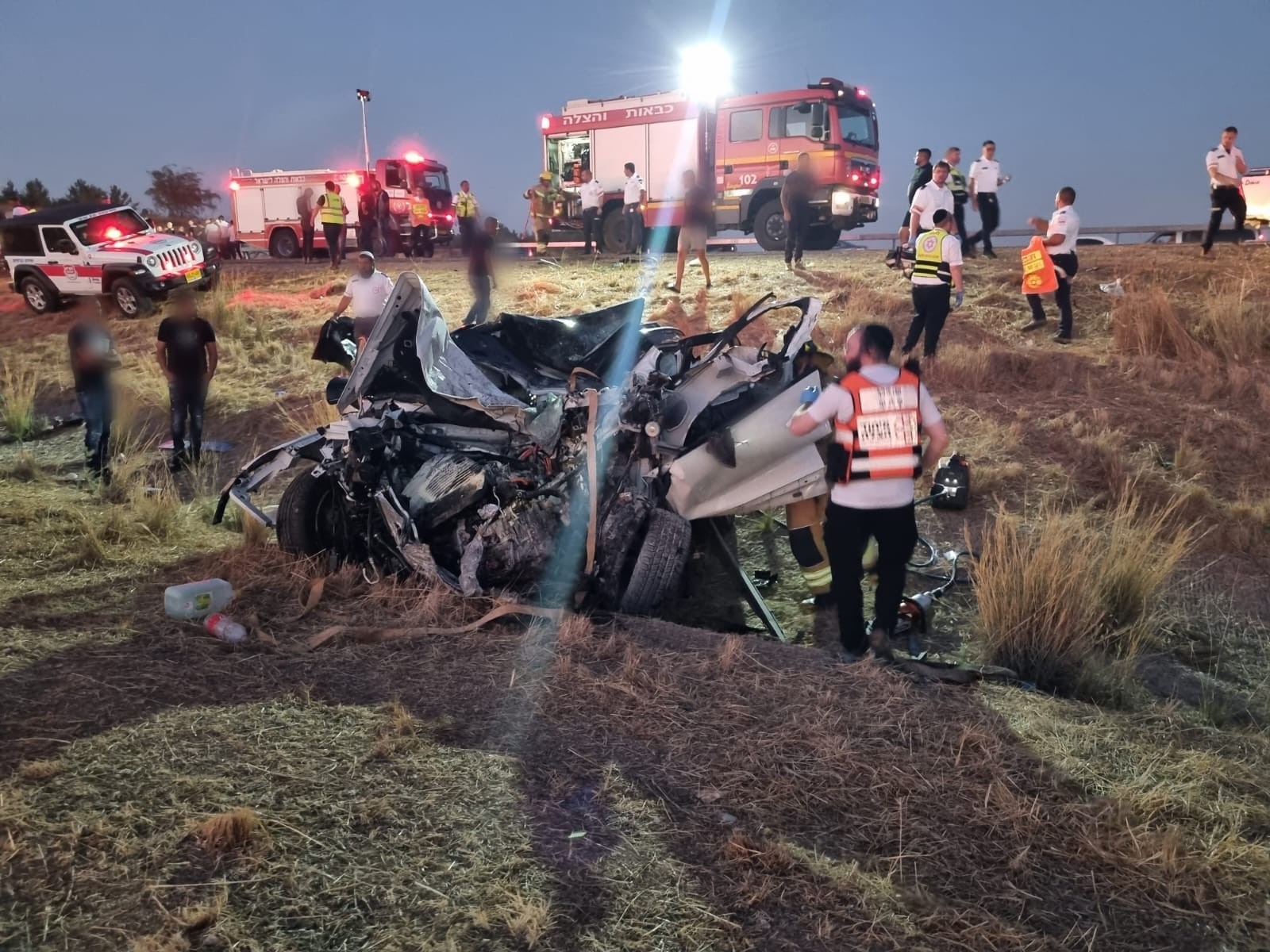 שניים מההרוגים בתאונה בכביש 6: מנהלים בכירים במשק