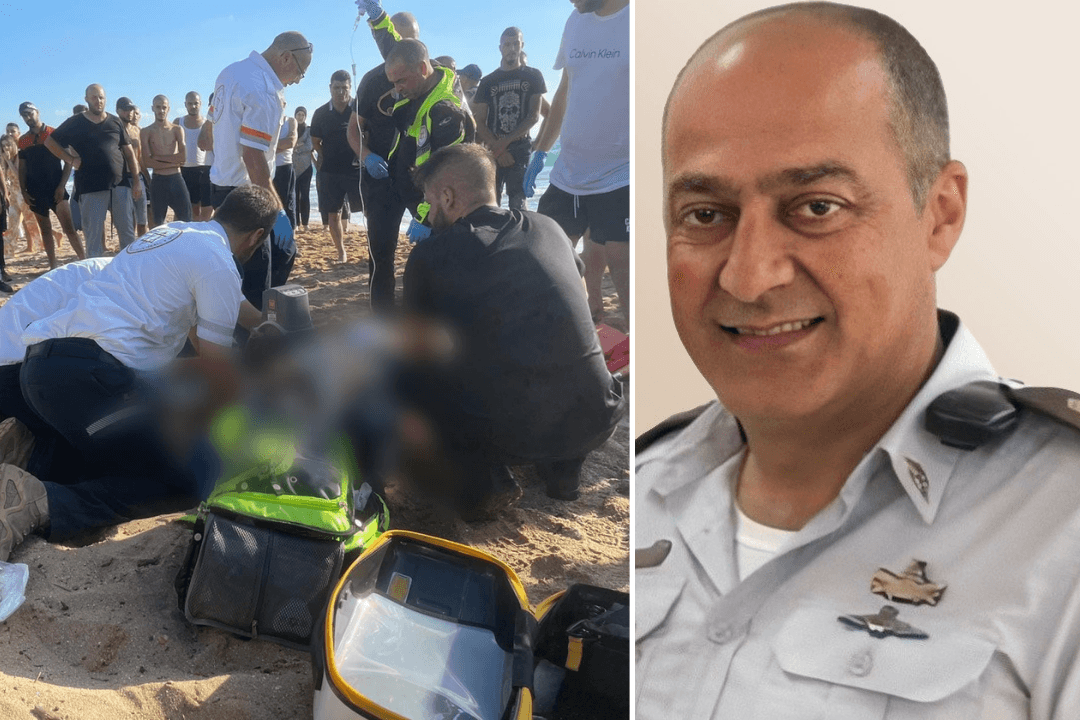 האדם שטבע למוות בעת שחילץ ילדה מהים - סגן מפקד כלא 'עופר'