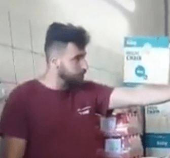 כמאל חמידאן, כפי שתועד בסרטון האלימות המחריד | שימוש לפי סעיף 27א' לחוק זכויות יוצרים