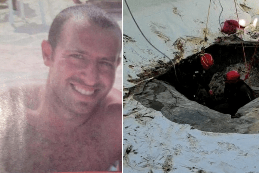 כליל קמחי בן ה-32 נהרג בהיווצרות בולען בכרמי יוסף. עיבוד: 27א, כב"ה