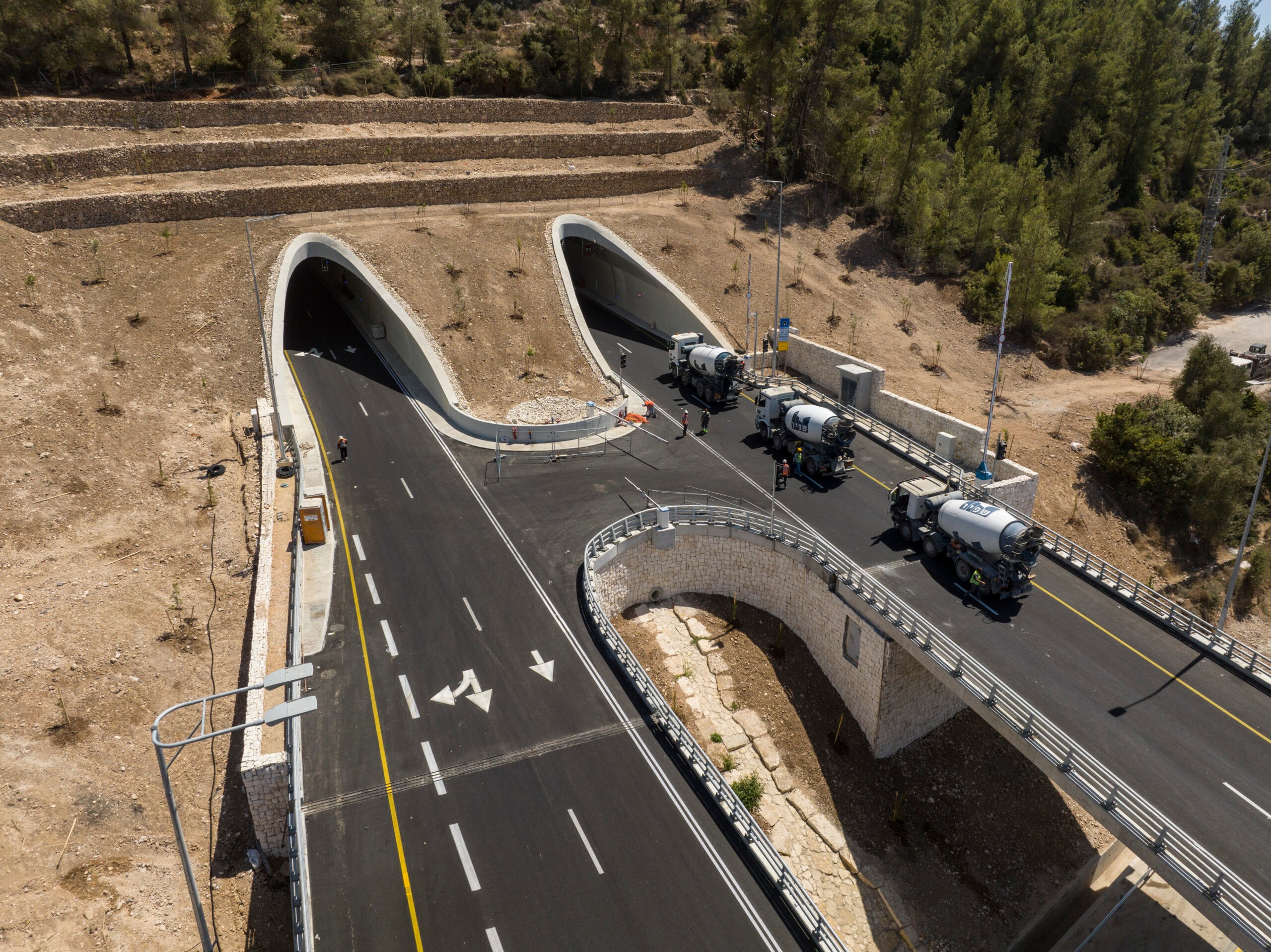 הכביש החדש. קרדיט צילום: אלמנטס