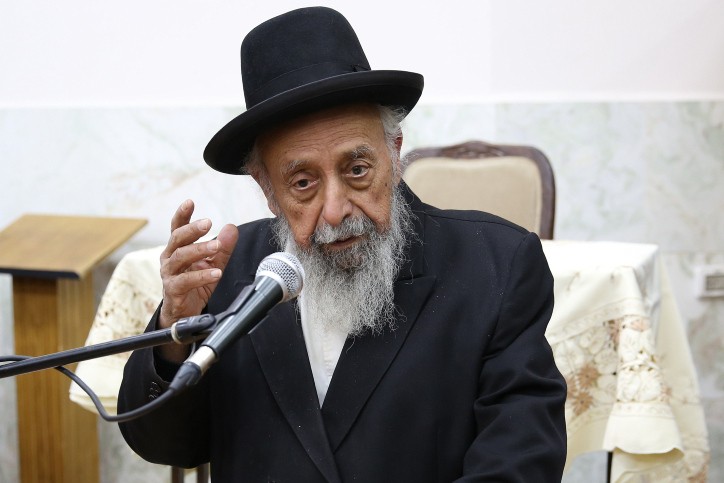 החמרה במצבו הרפואי של זקן מועצת חכמי התורה הרב שמעון בעדני