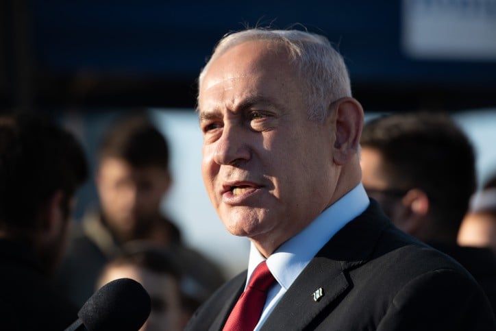 נתניהו. צילום: שריה דיאמנט, פלאש 90