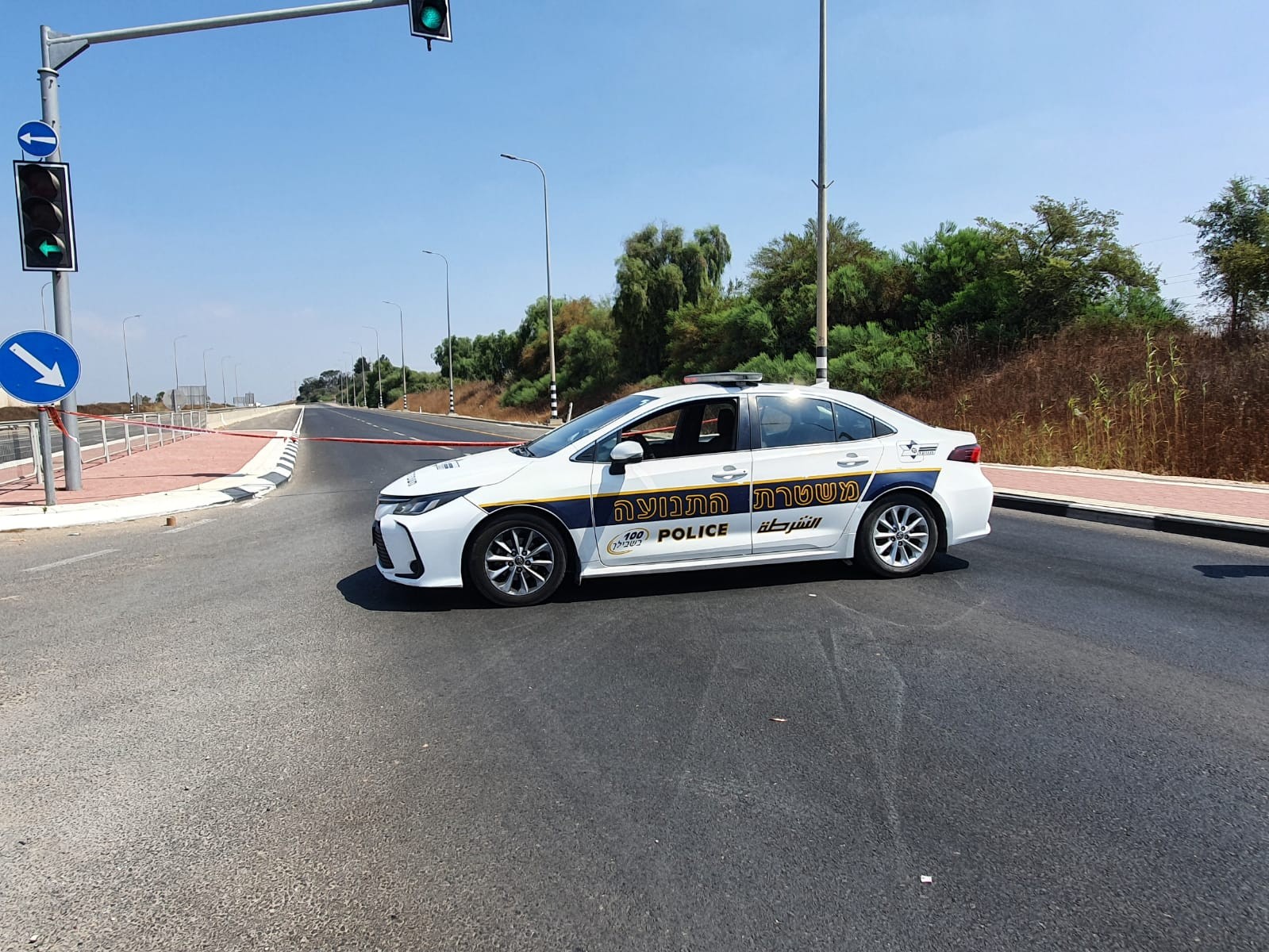 חסימת צירים בעוטף עזה, צילום: חדשות 14