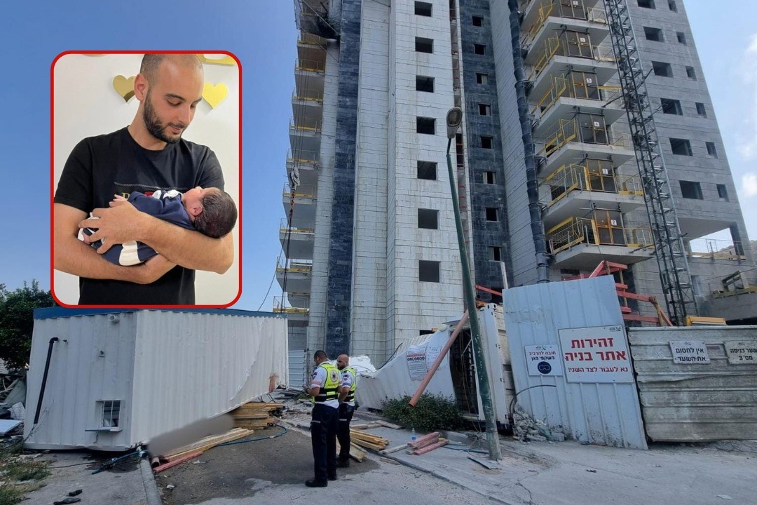 חסן היה אב לתינוק - ונהרג בקריסת המכולה בטירת כרמל