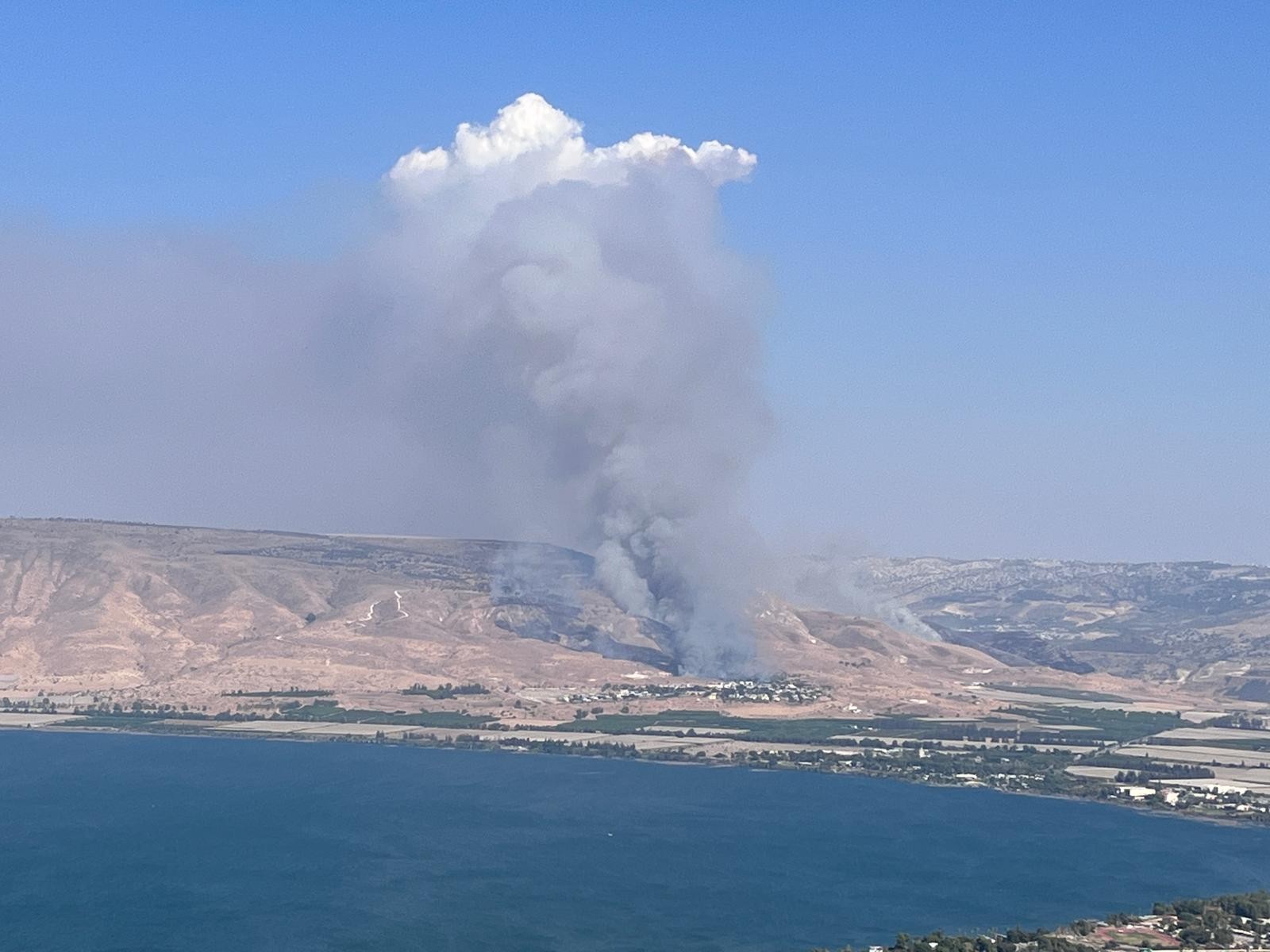 שריפות במספר מוקדים ברמת הגולן: אלו הכבישים שנחסמו לתנועה