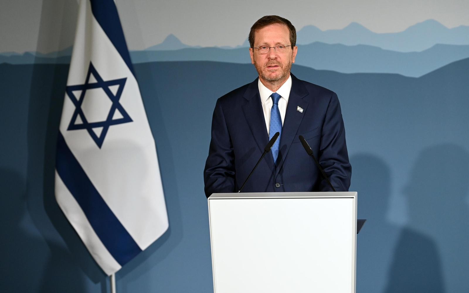 הרצוג בשוויץ. צילום: חיים צח, לע"מ