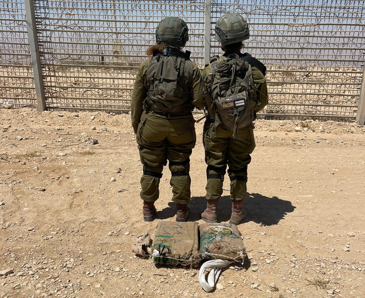 כוחותינו סיכלו הברחת סמים בשווי מאות אלפי ש"ח בגבול מצרים