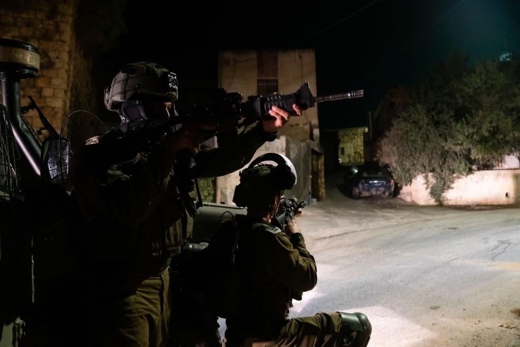 פעילות כוחותינו ביו"ש. צילום: דובר צה"ל