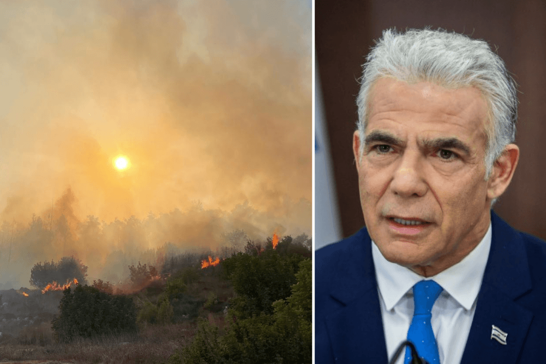 שריפת ענק ליד בית שמש; לפיד קיים הערכת מצב