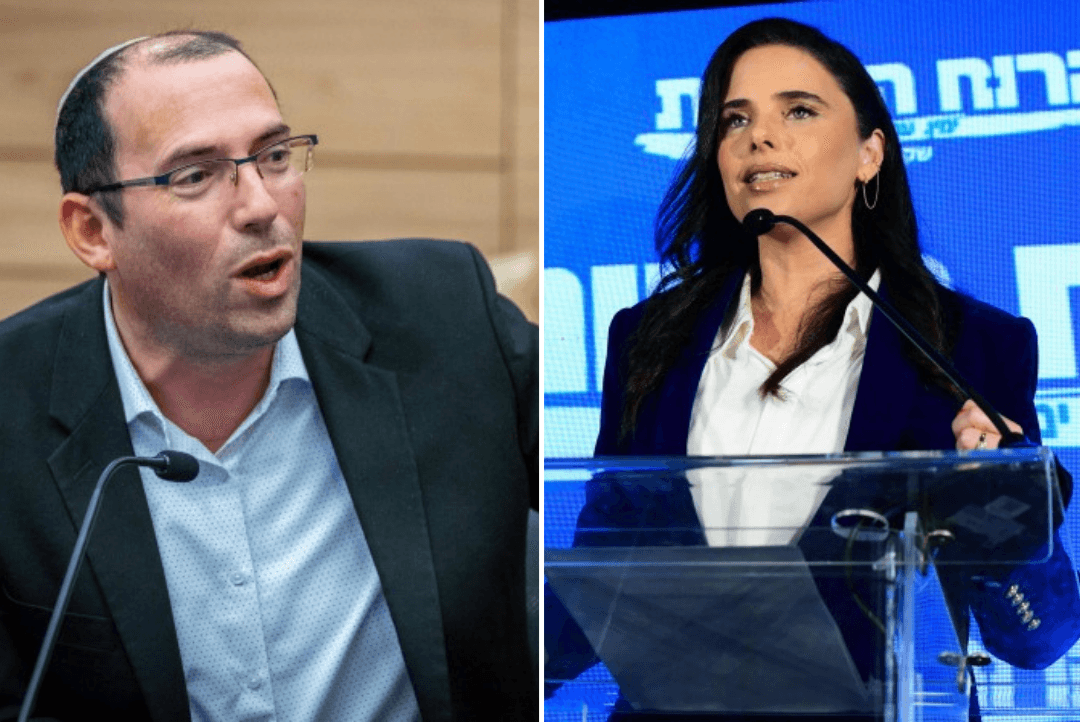 איילת שקד, שמחה רוטמן. עיבוד: אבשלום ששוני, אוליביה פיטוסי פלאש 90