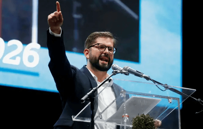 נשיא צ'ילה גבריאל בוריץ. צילום: רויטרס