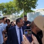מהומה בתיכון "בליך" בעקבות הגעתו של בן גביר: "לא ירתיעו אותנו" | תיעוד