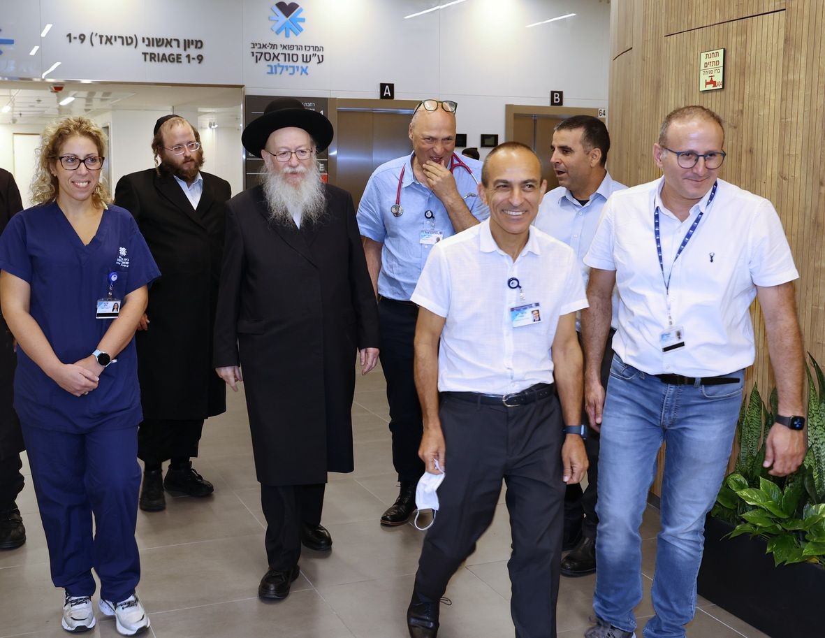 ביה"ח איכילוב נפרד מליצמן: "חולל מהפכה ברפואה הציבורית"