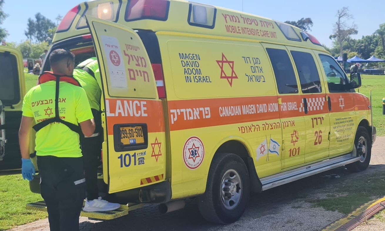 ניידת טיפול נמרץ של מד"א, אילוסטרציה | צילום: תיעוד מבצעי מד"א