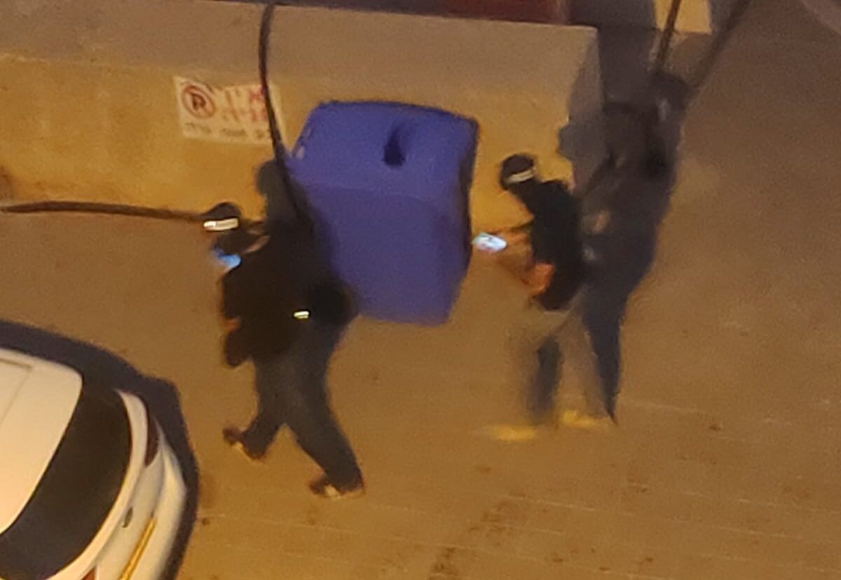 כוחות מיוחדת הגיעו לזירה. קרדיט: נוריאל הררי