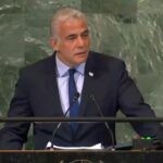 "מילים גבוהות שעוטפות כניעה מבישה לטרור": התגובות לנאום לפיד