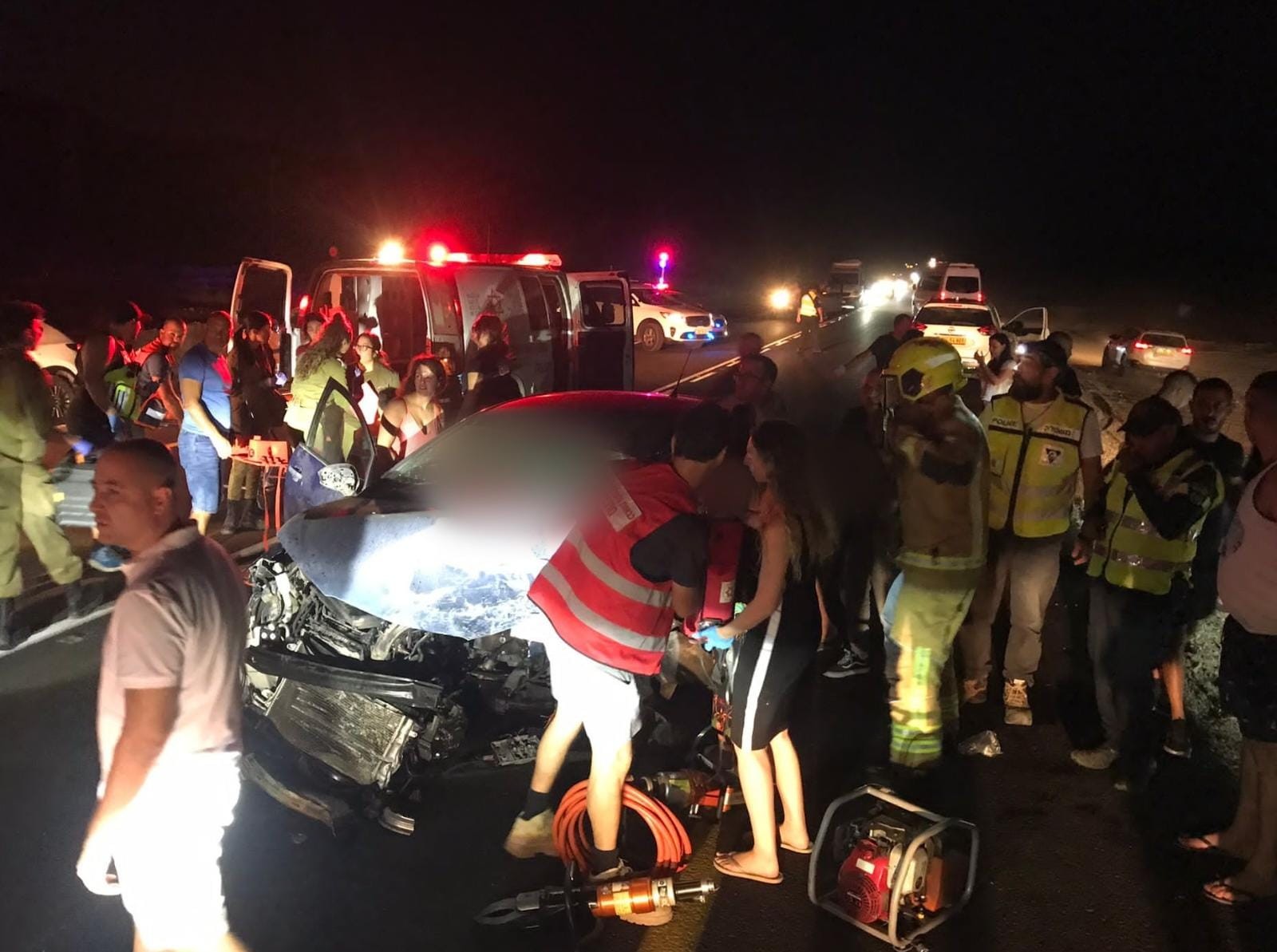 תאונה קטלנית בערבה: הרוג ושלושה פצועים קשה ובינוני בכביש 90