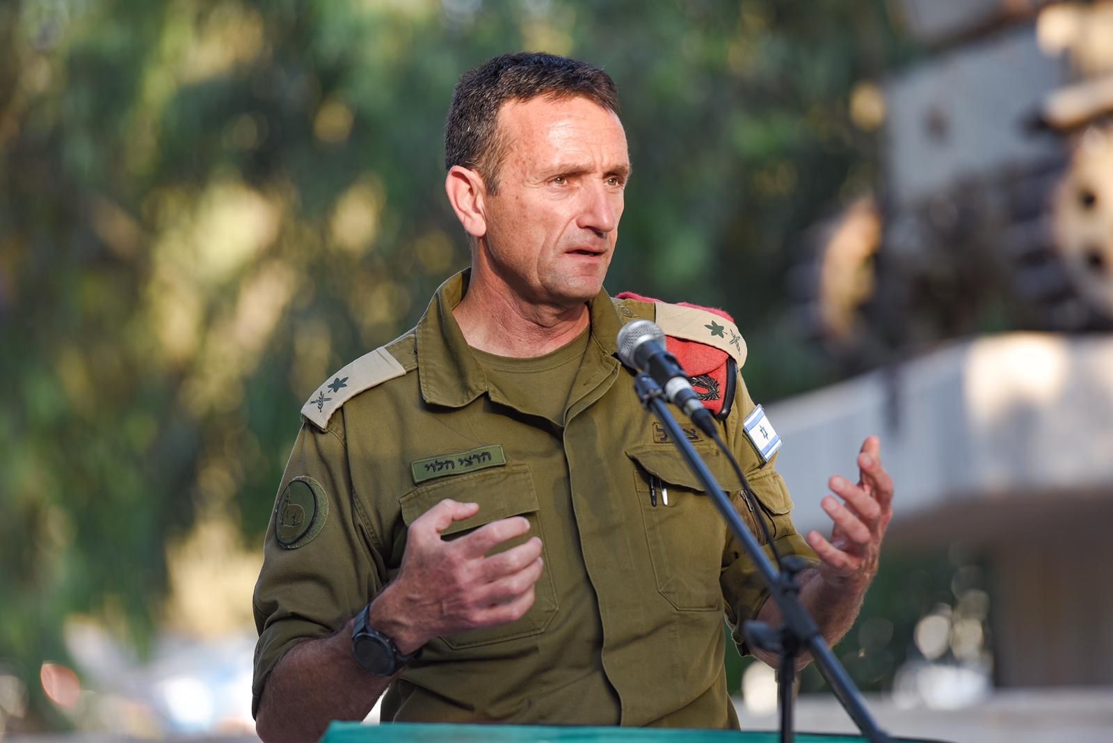 הרמטכ"ל - האלוף הרצי הלוי. צילום: דובר צה"ל