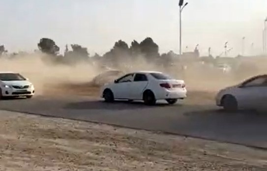 במהלך הסופ"ש: שיירת חתונה בדואית יצאה משליטה | כך זה נראה
