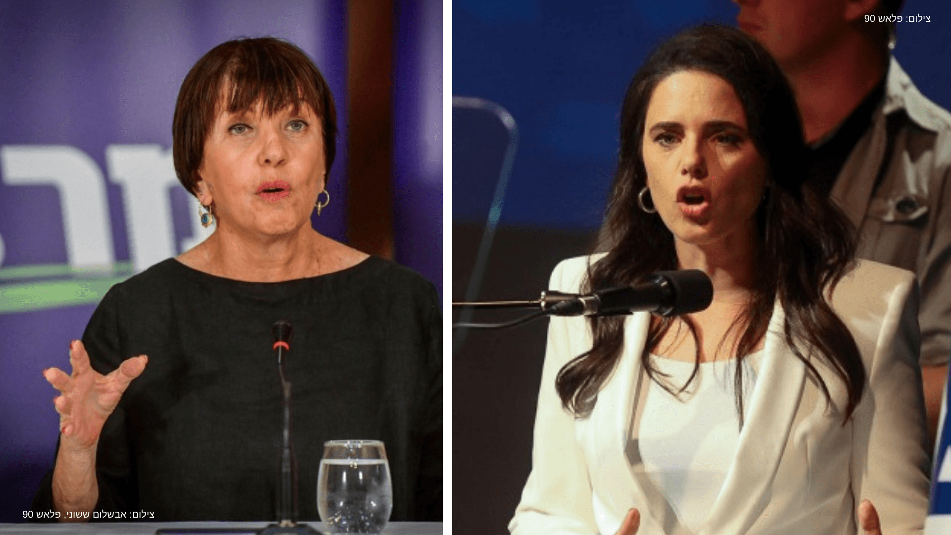 "היית מתה": קרב הציוצים בין שקד לגלאון מחריף