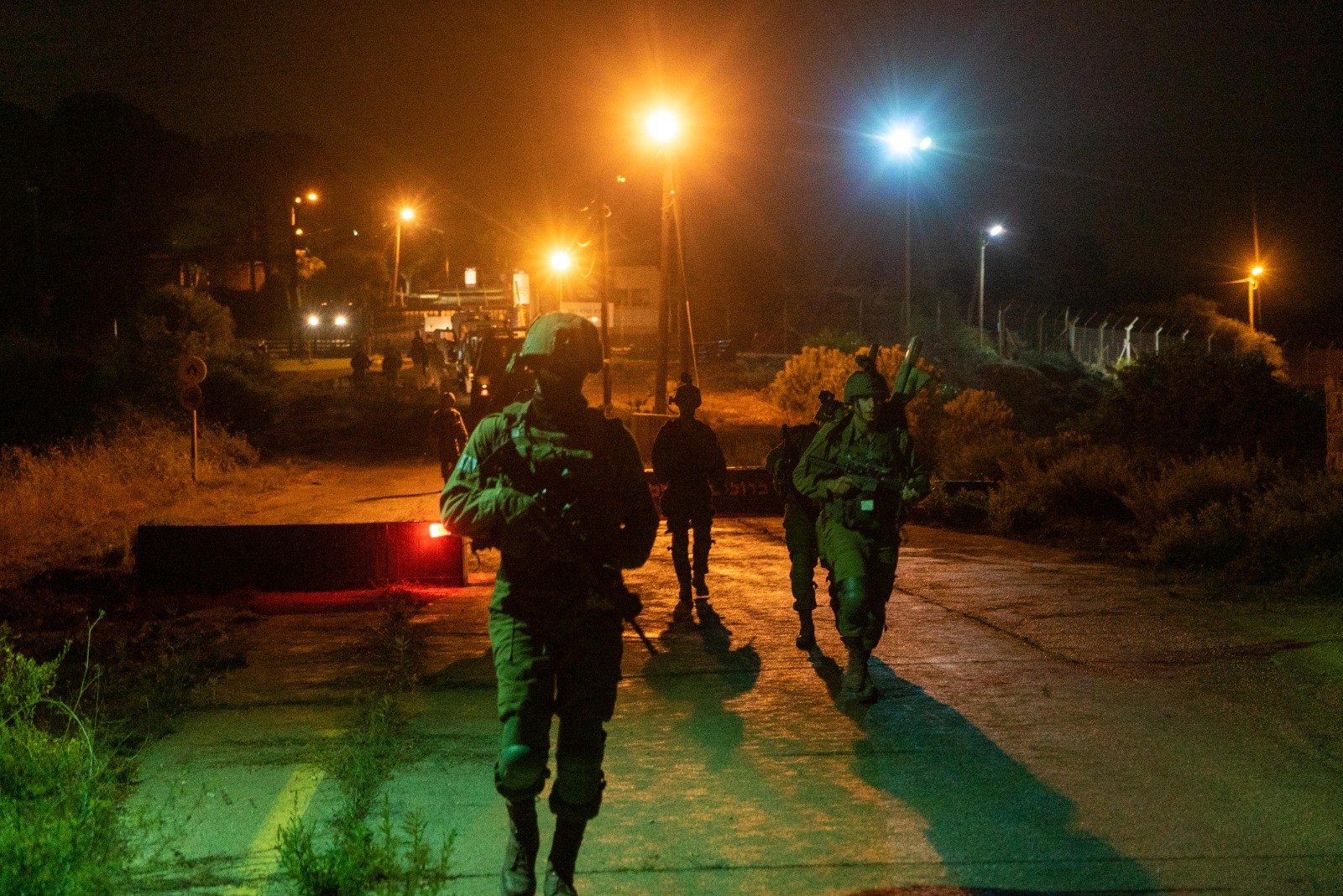 תיעוד מפעילות הכוחות. צילום: דובר צה"ל.