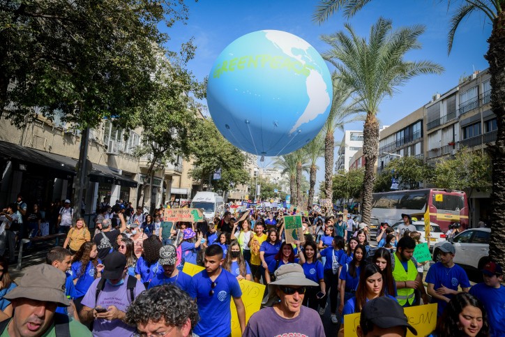 בשל צעדת האקלים: כבישים מרכזיים בתל אביב ייחסמו