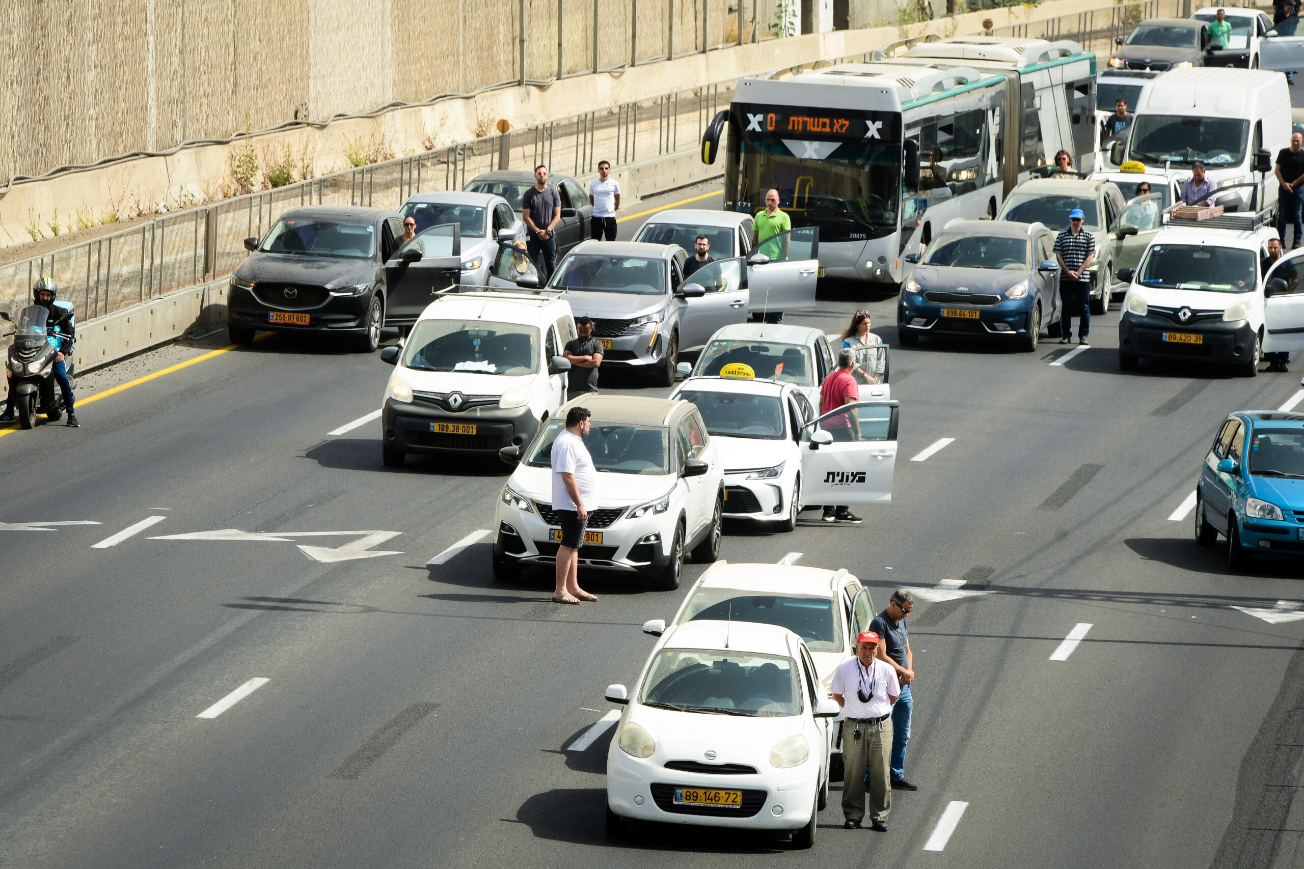 נתיבי איילון. צילום: אבשלום ששוני/פלאש90