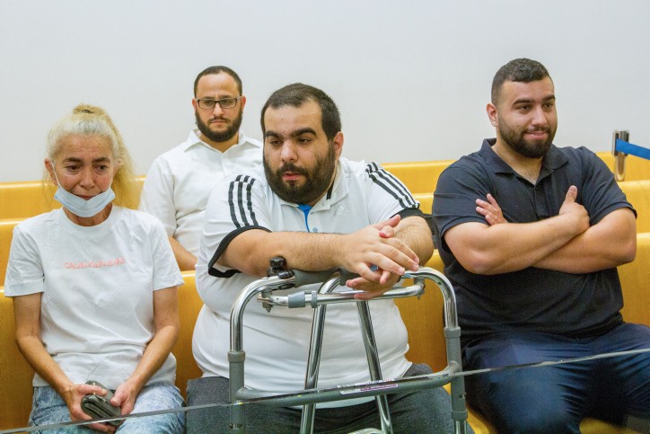 מור ג'אנאשוולי, בבית המשפט השלום בעכו. קרדיט: פלאש 90