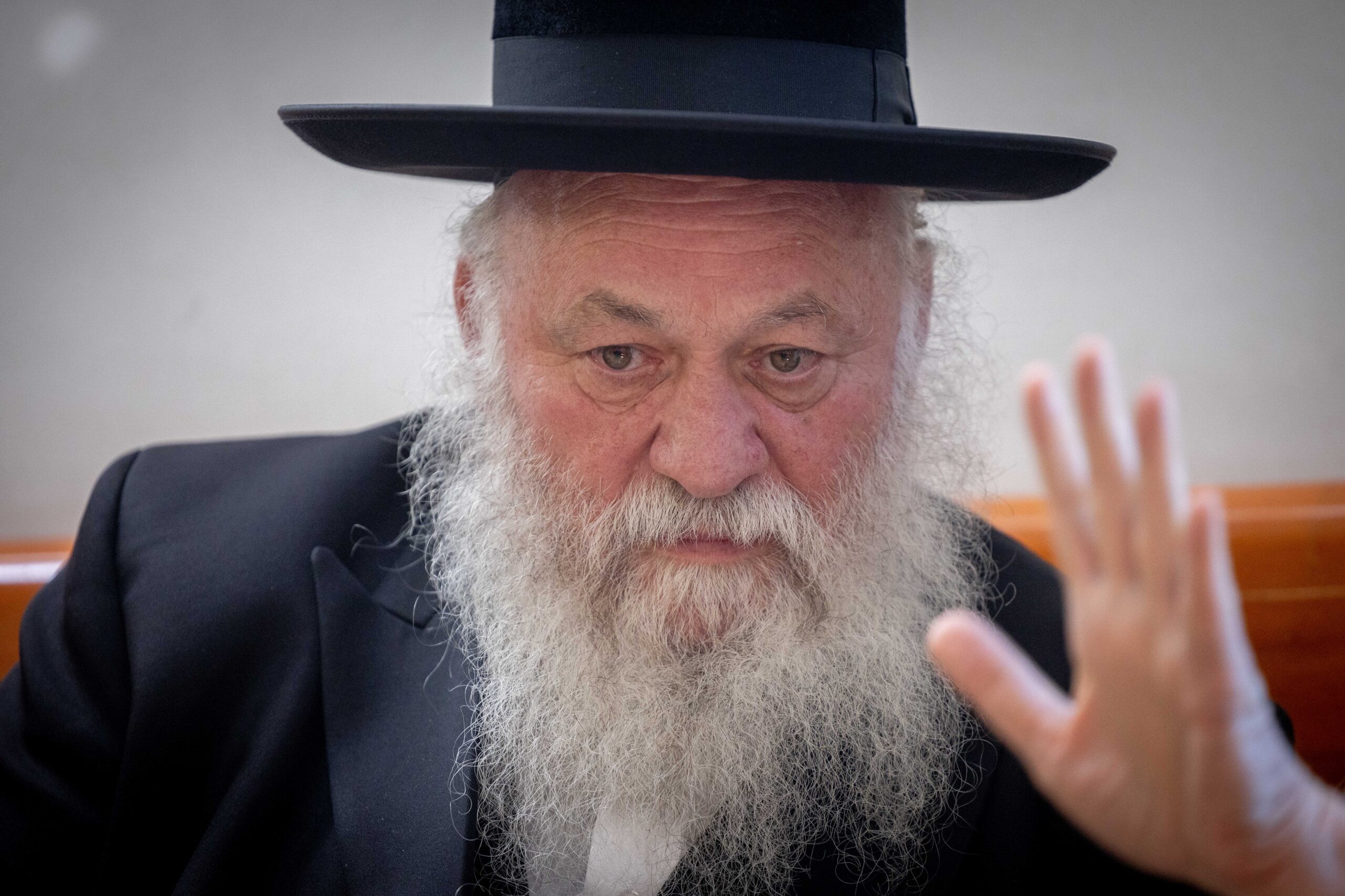 שר הבינוי והשיכון, יצחק גולדקנופף | צילום: יונתן זינדל, פלאש 90