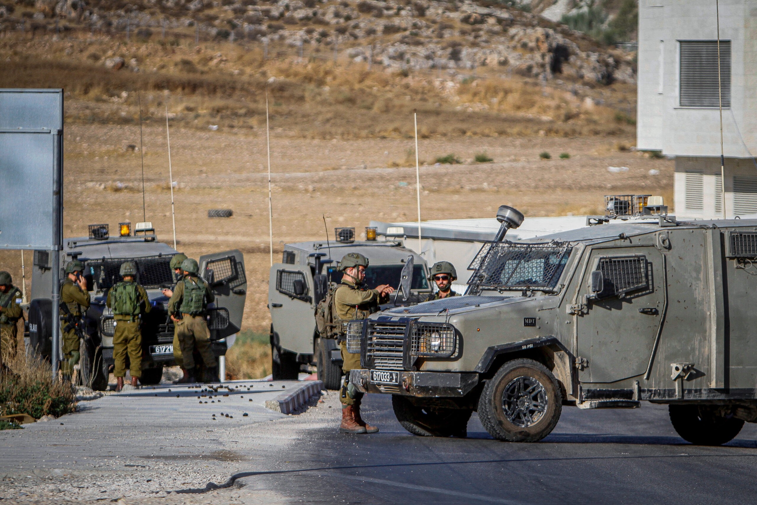 במהלך הלילה: כוחותינו דיווחו על שמיעת ירי סמוך לשכם - אין נפגעים
