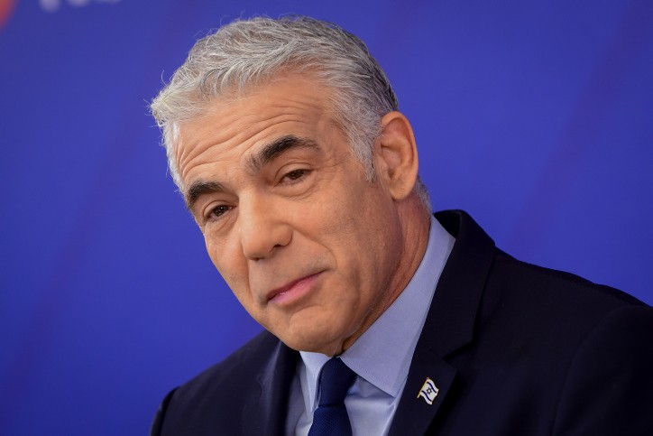 יאיר לפיד. אבשלום ששוני פלאש 90