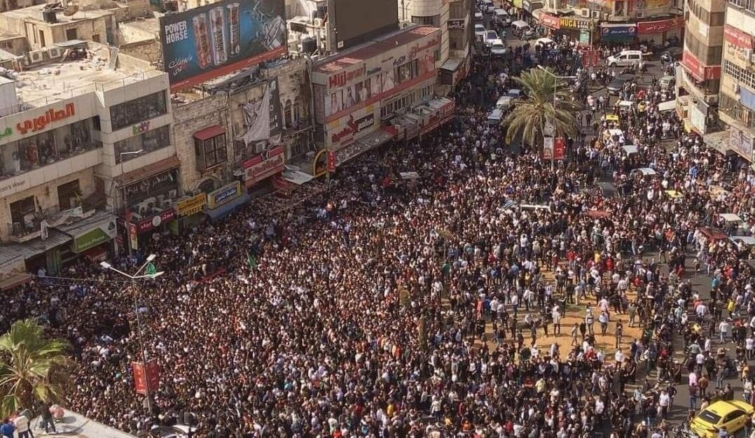 הלוויות המחבלים ההרוגים מארגון "גוב האריות" בשכם, היום