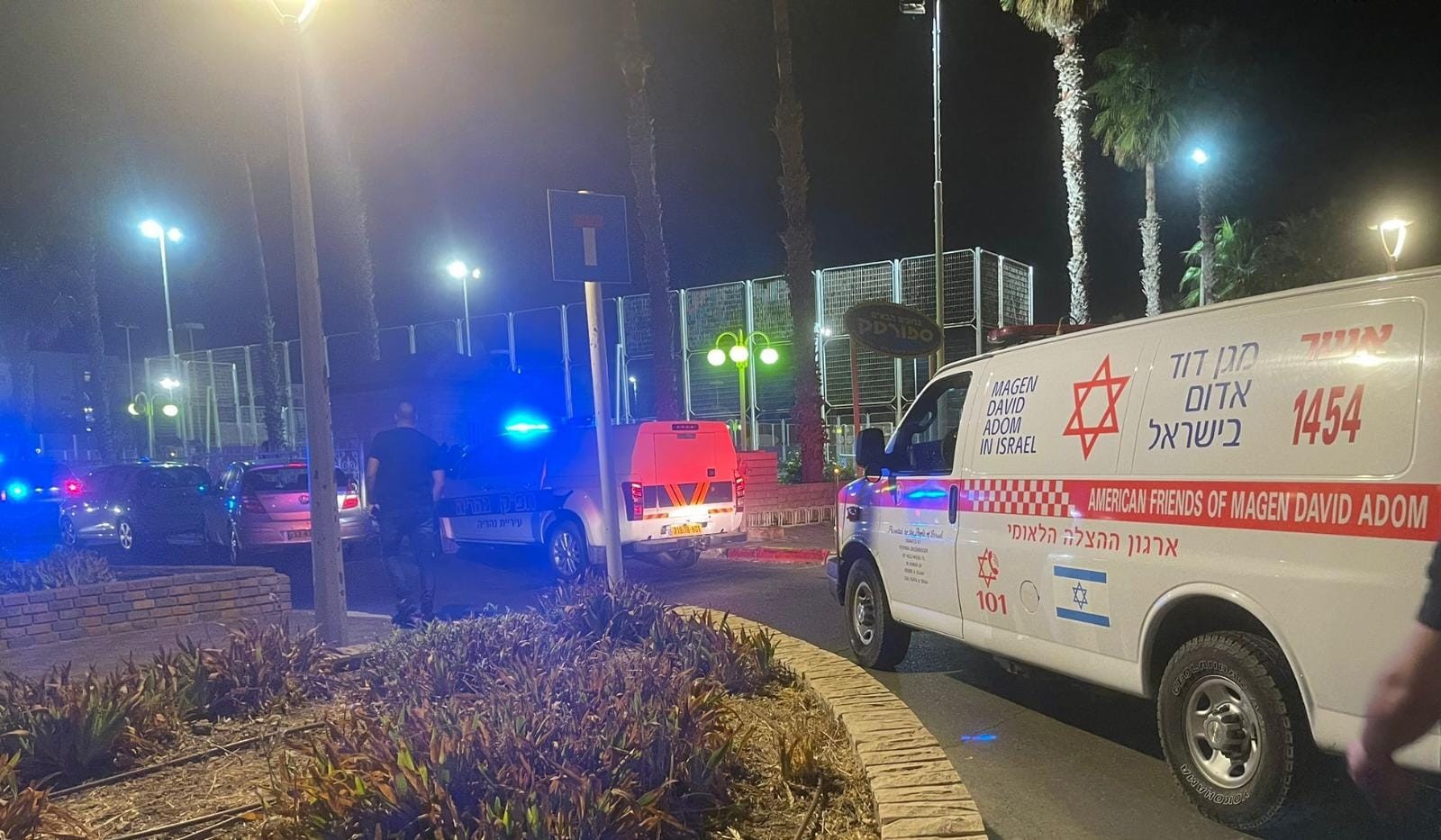 זירת האירוע. צילום: תיעוד מבצעי מד"א