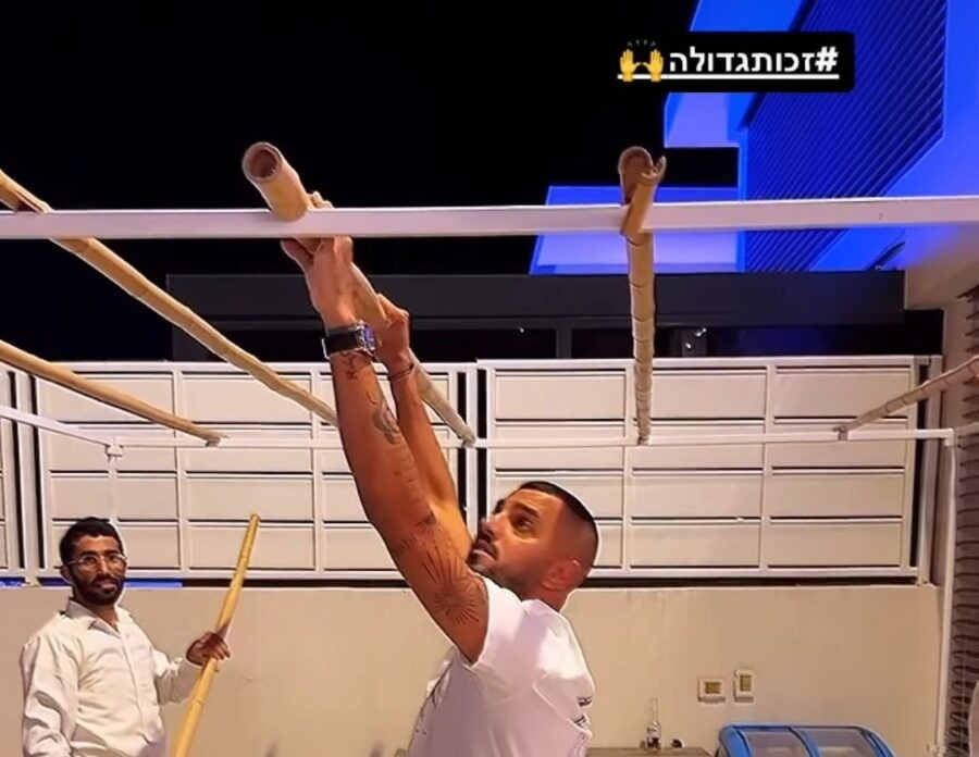 צילום מסך מתוך עמוד האינסטגרם של איתי לוי