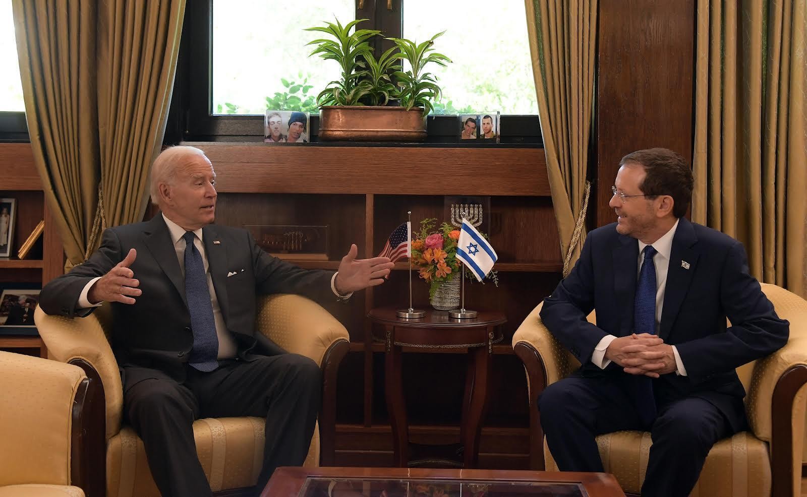 ביידן הזמין - הנשיא הרצוג יבקר בשבוע הבא בארה"ב