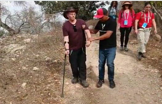 כנגד כל הסיכויים: הפצוע הקשה ביותר מצוק איתן במסע סובב כנרת ברגליו