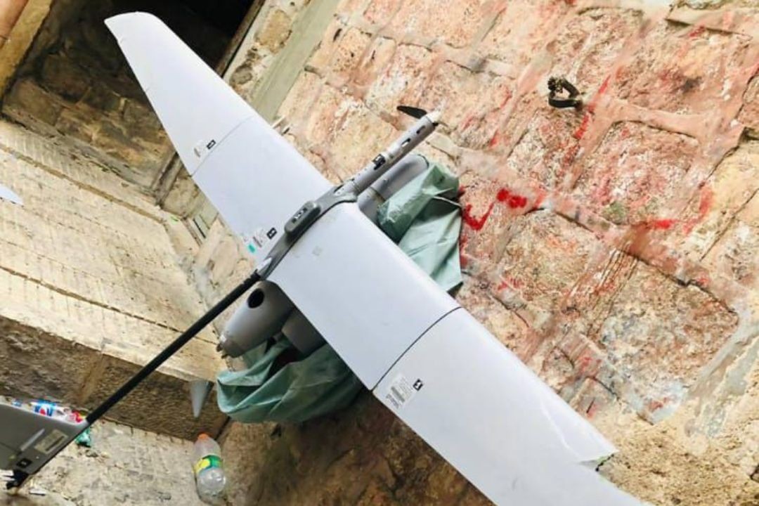 ראשוני: מל״ט צה״לי מסוג רוכב שמיים נפל באיזור שכם