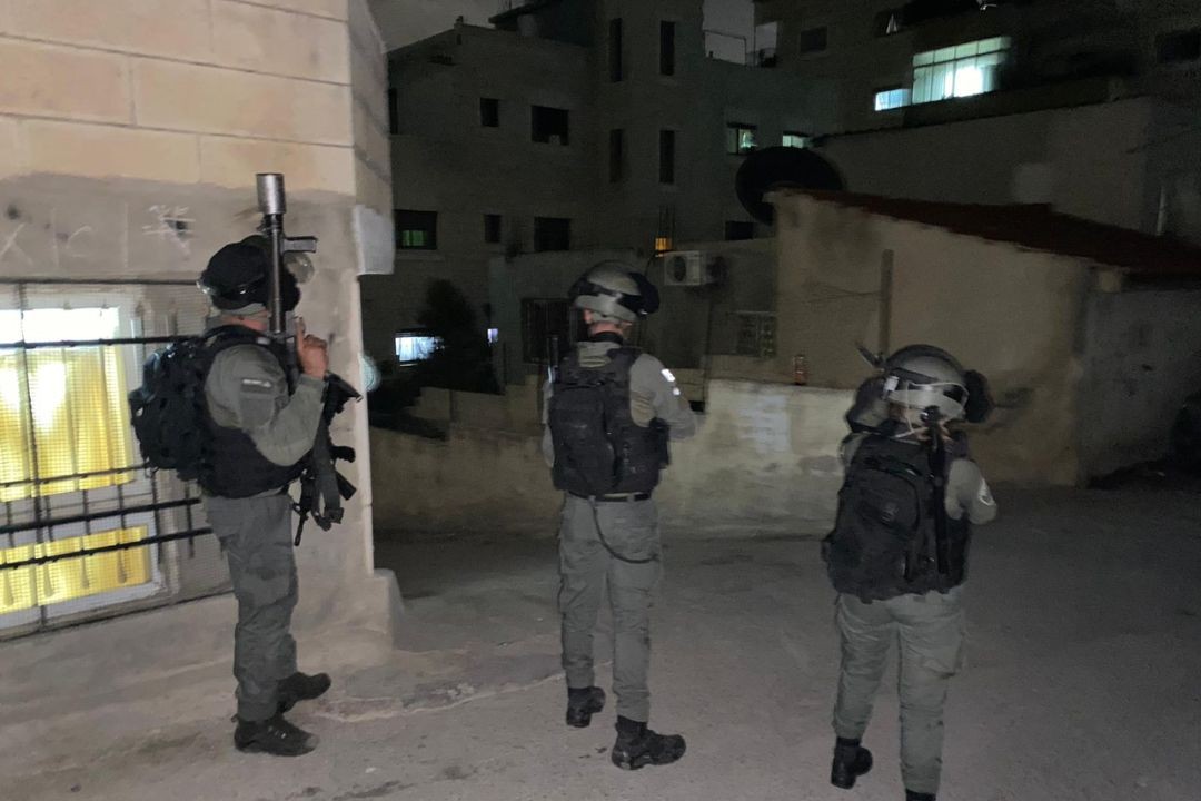 מהפעילות של כוחותינו הערב. צילום: דוברות המשטרה
