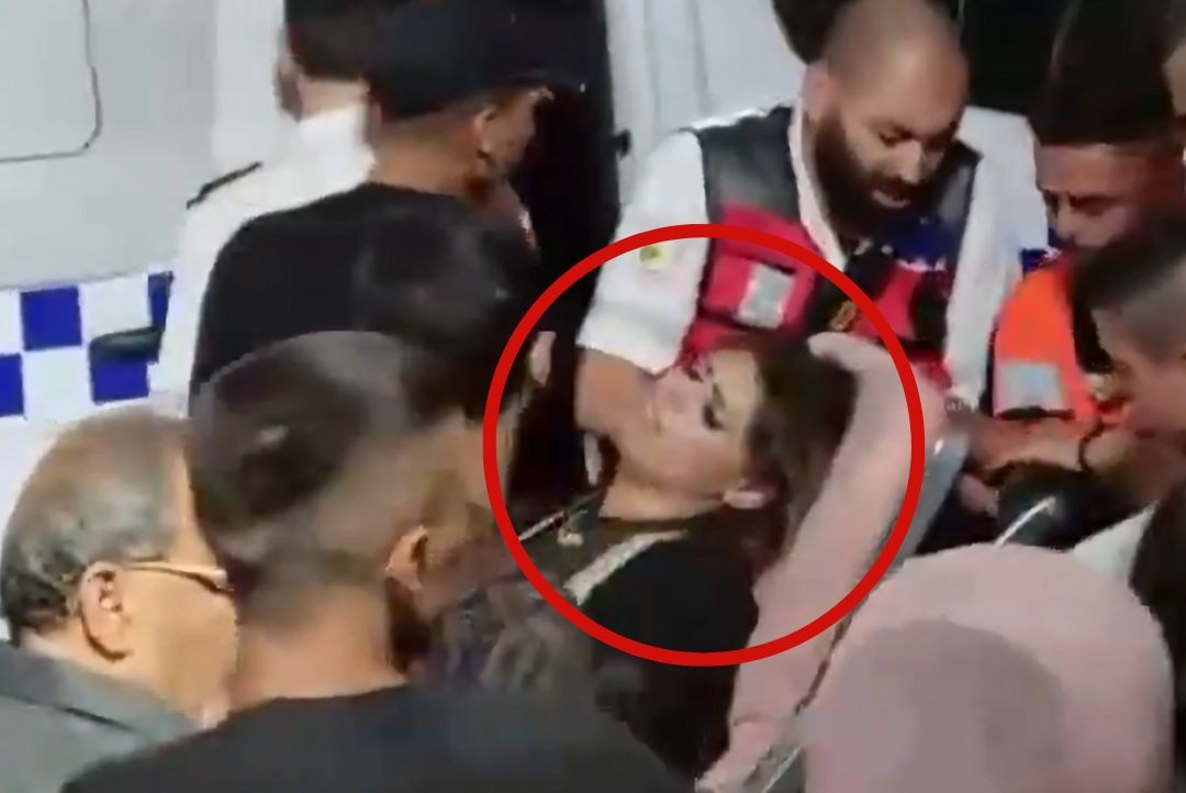 פרובוקציה בשער שכם: ערביה תקפה, התעלפה - ו"התאוששה" תוך זמן קצר | תיעוד