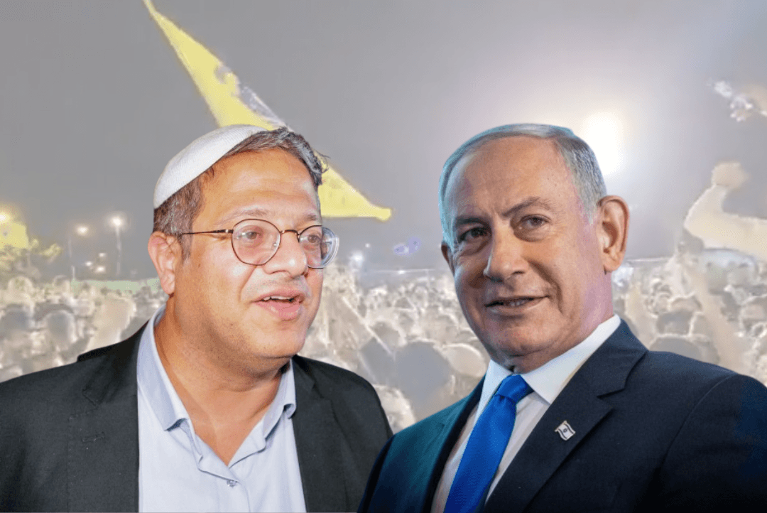 נתניהו, בן גביר. צילום: יונתן זינדל, מיכאל גלעד פלאש 90