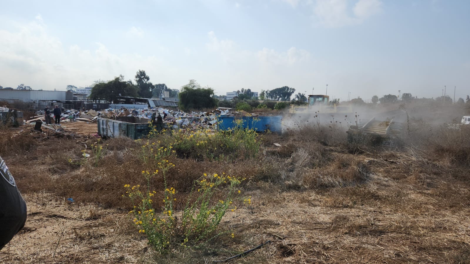 בעקבות פרסום 'עכשיו 14': פשיטה על מתחם לא חוקי במרכז