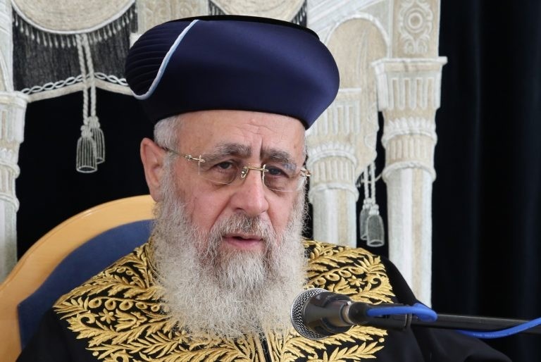 ליברמן קורא ללפיד: "פטר את הרב הראשי לישראל יצחק יוסף"