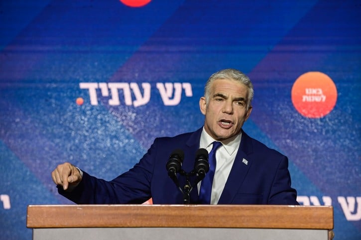 לפיד צילום: תומר נויברג, פלאש 90