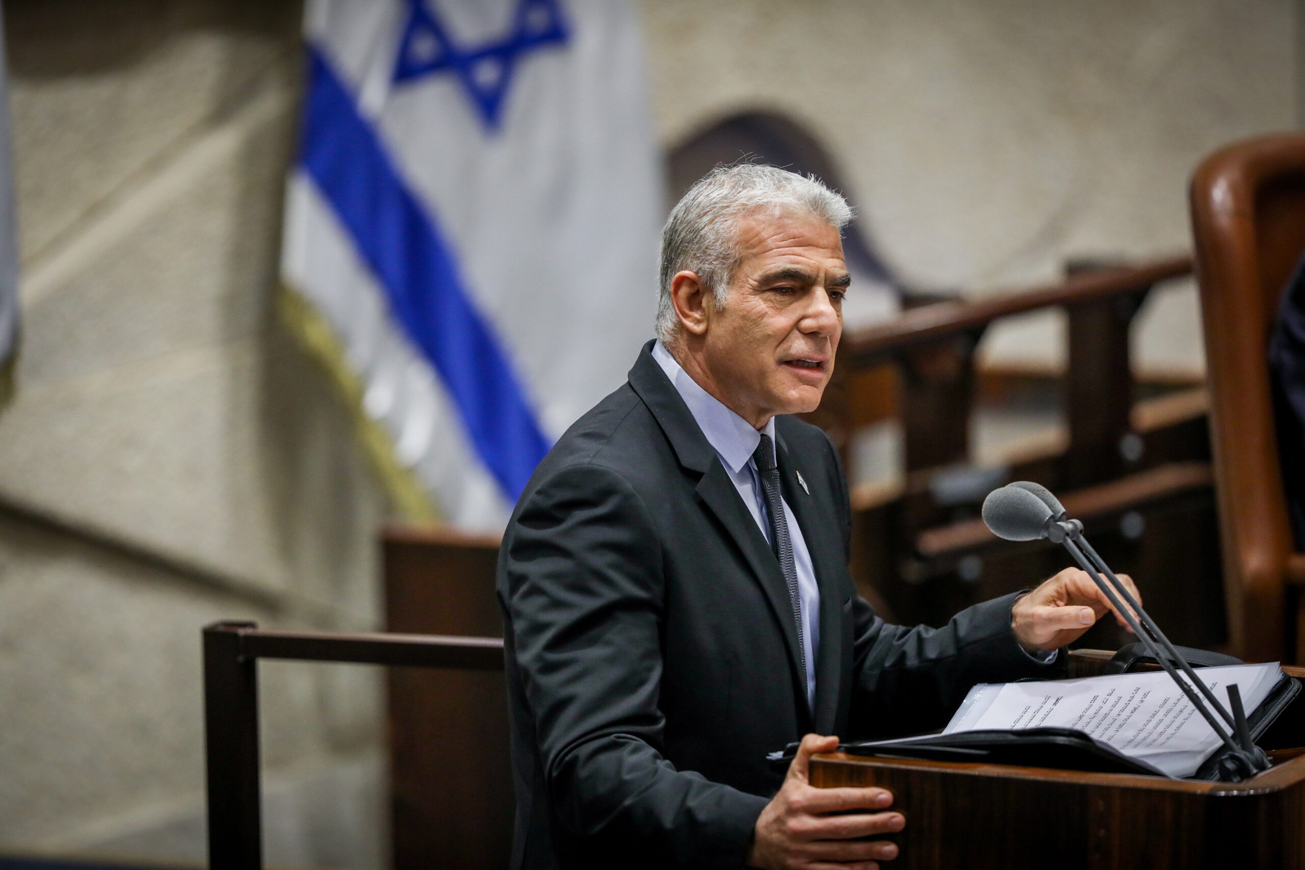 לפיד על ההחלטה לשפיטת ישראל בבית הדין הבינ"ל: "עלול לגרום להסלמה"