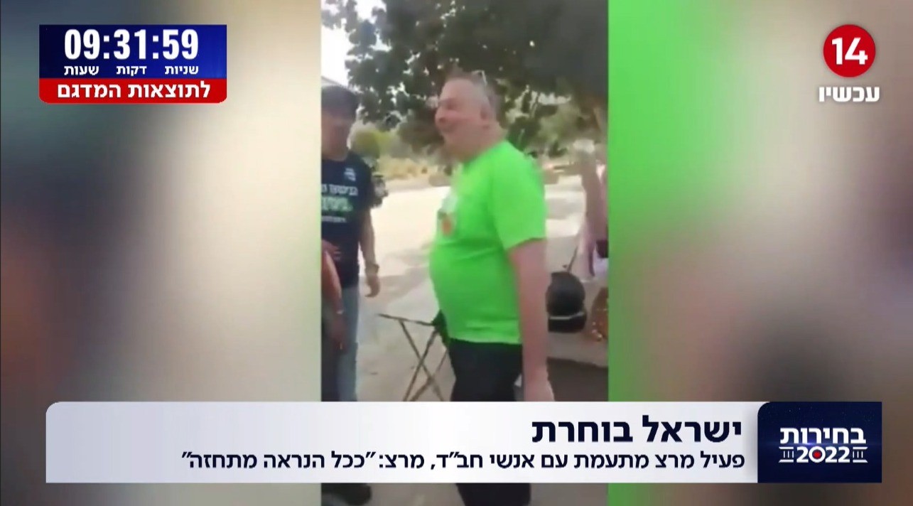 פעיל מרצ התעמת עם אנשי חב"ד; צפו בדיון הסוער מהאולפן